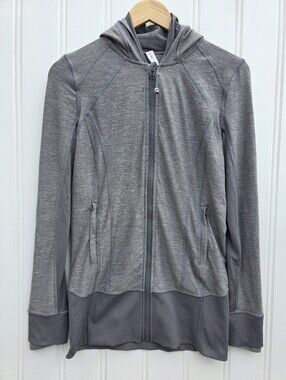 Lululemon Daily Practice Jacket Heathered Slate Size 8
